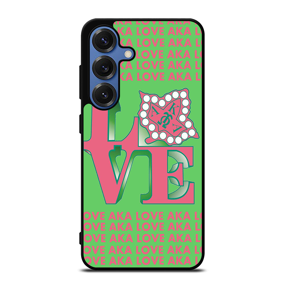 ALPHA KAPPA ALPHA LOVE Samsung Galaxy S25 Case Cover