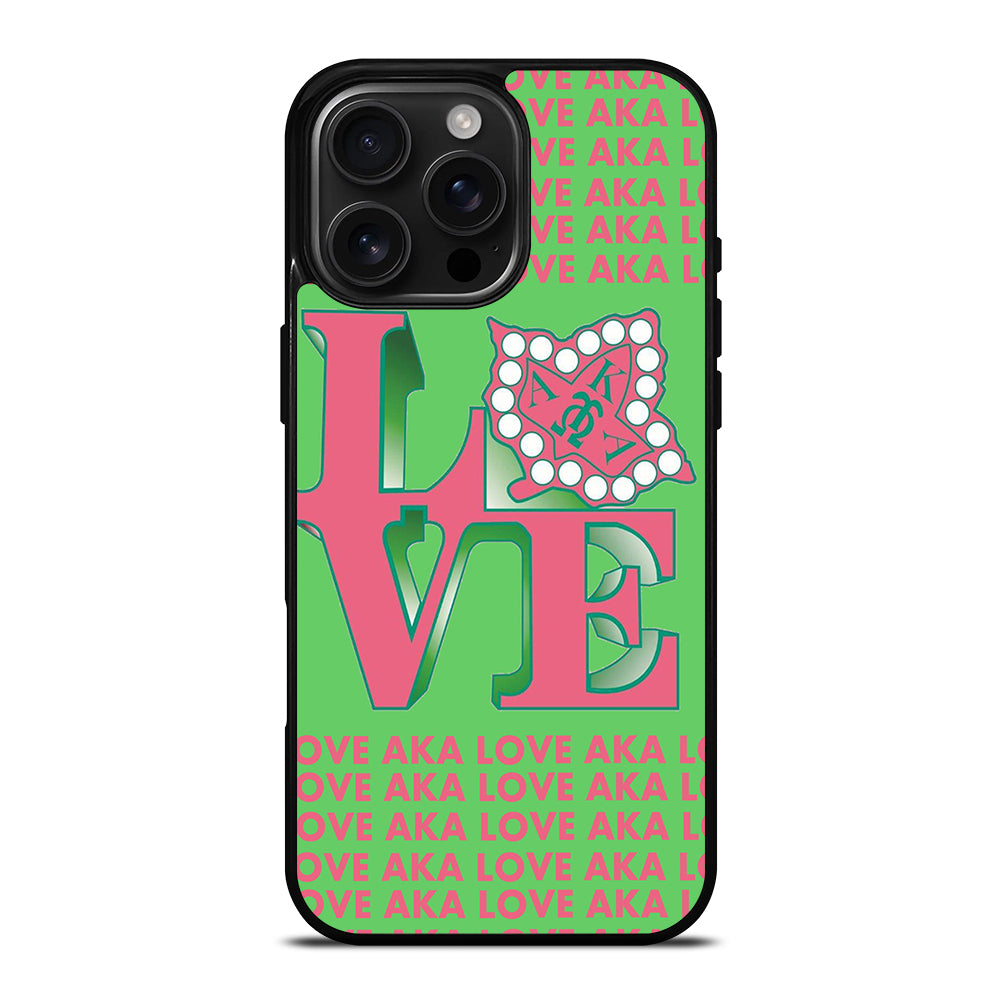 ALPHA KAPPA ALPHA LOVE iPhone 16 Pro Max Case Cover