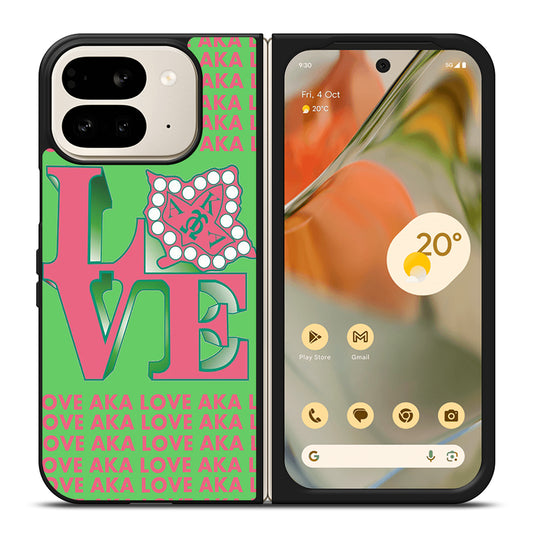 ALPHA KAPPA ALPHA LOVE Google Pixel 9 Pro Fold Case Cover