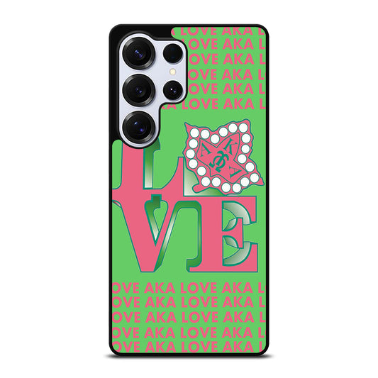 ALPHA KAPPA ALPHA LOVE Samsung Galaxy S26 Ultra Case Cover