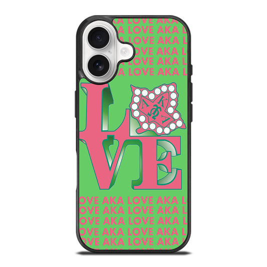 ALPHA KAPPA ALPHA LOVE iPhone 17 Case Cover