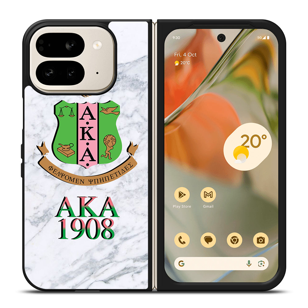 ALPHA KAPPA ALPHA MARBLE Google Pixel 9 Pro Fold Case Cover