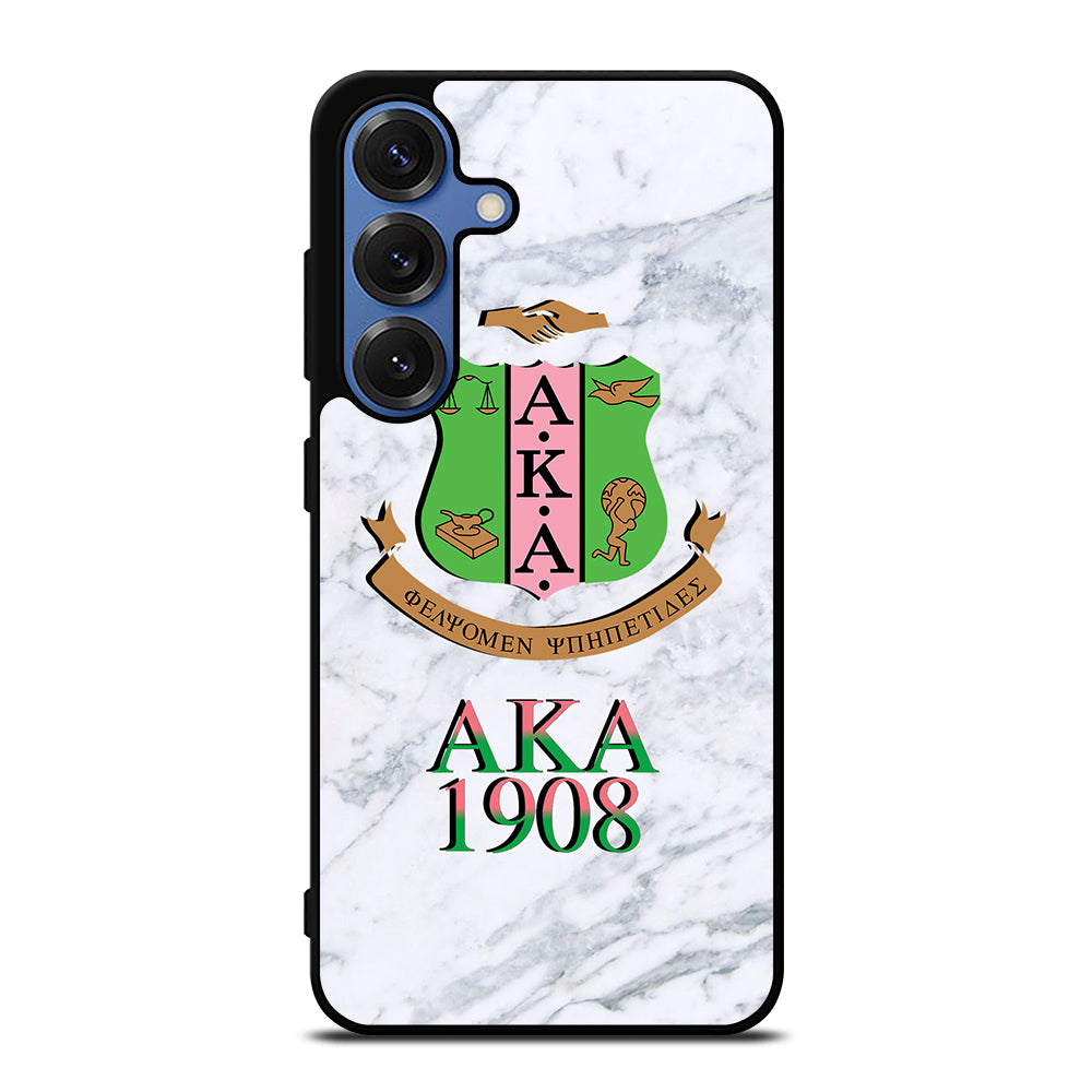 ALPHA KAPPA ALPHA MARBLE Samsung Galaxy S25 Case Cover