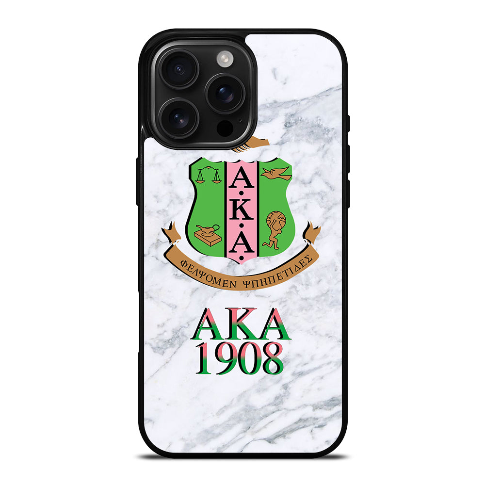 ALPHA KAPPA ALPHA MARBLE iPhone 16 Pro Max Case Cover