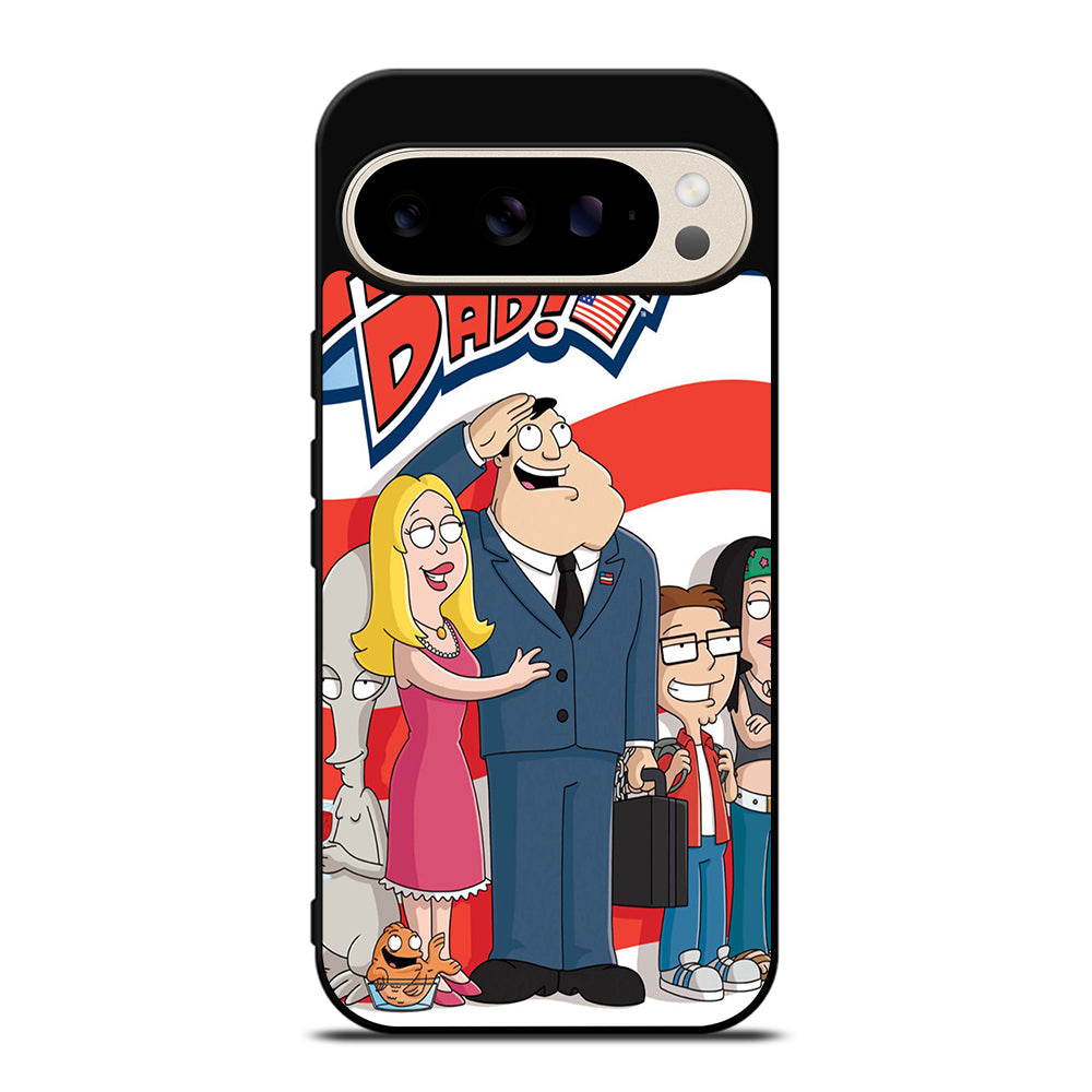 AMERICAN DAD CARTOON SERIES Google Pixel 9 Pro Case Cover