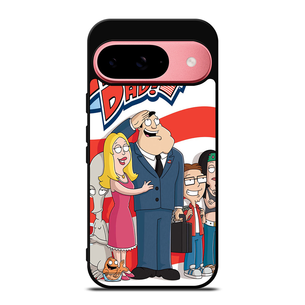 AMERICAN DAD CARTOON SERIES Google Pixel 9 Case Cover