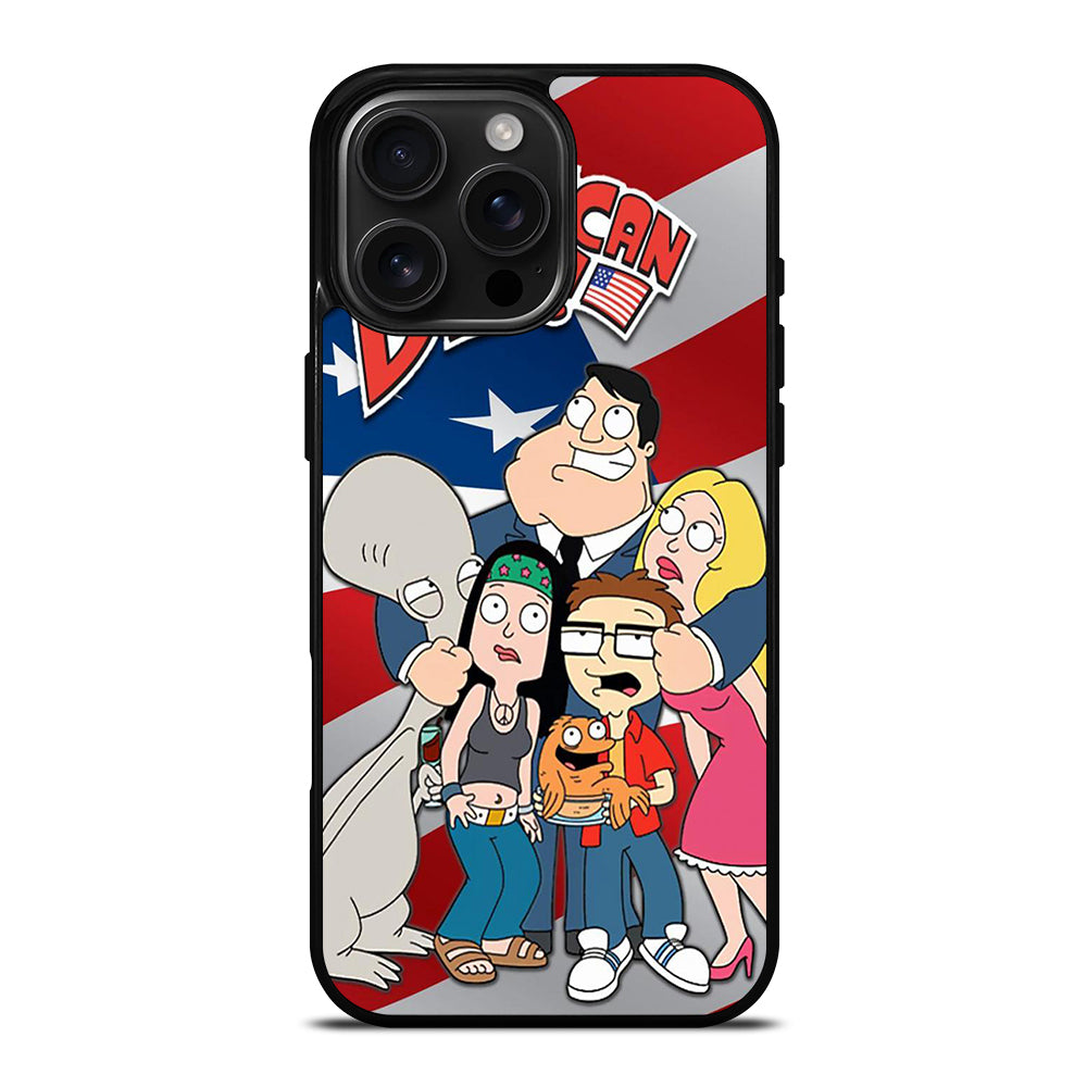 AMERICAN DAD TV SERIES iPhone 16 Pro Max Case Cover