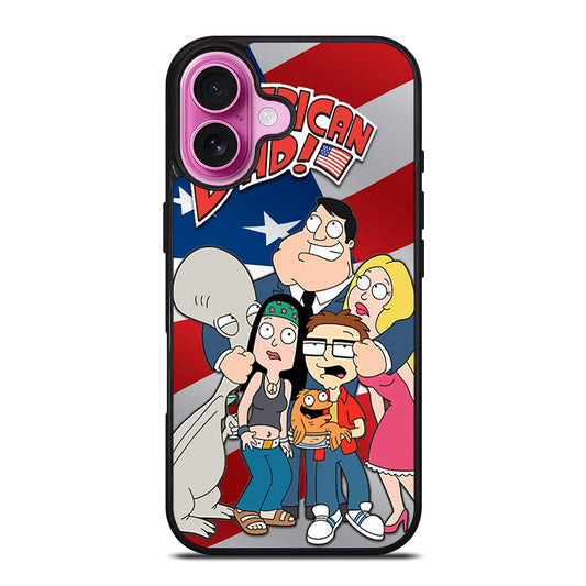 AMERICAN DAD TV SERIES iPhone 16 Plus Case Cover