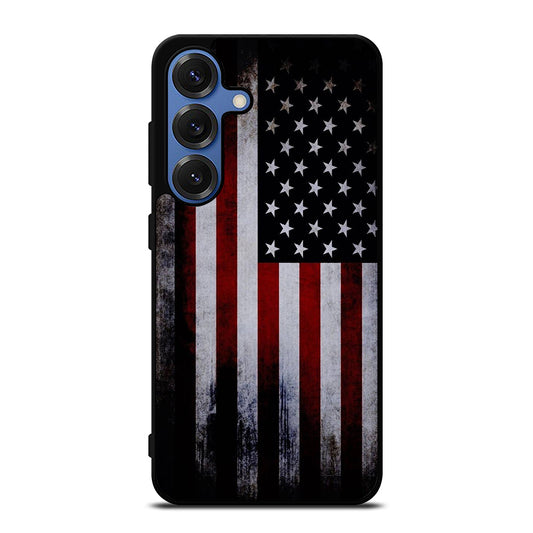 AMERICAN FLAG ART Samsung Galaxy S25 Case Cover