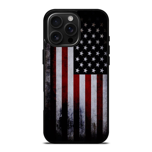 AMERICAN FLAG ART iPhone 16 Pro Max Case Cover