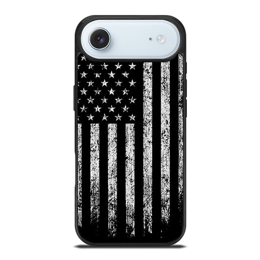 AMERICAN FLAG BLACK AND WHITE iPhone Air Case Cover