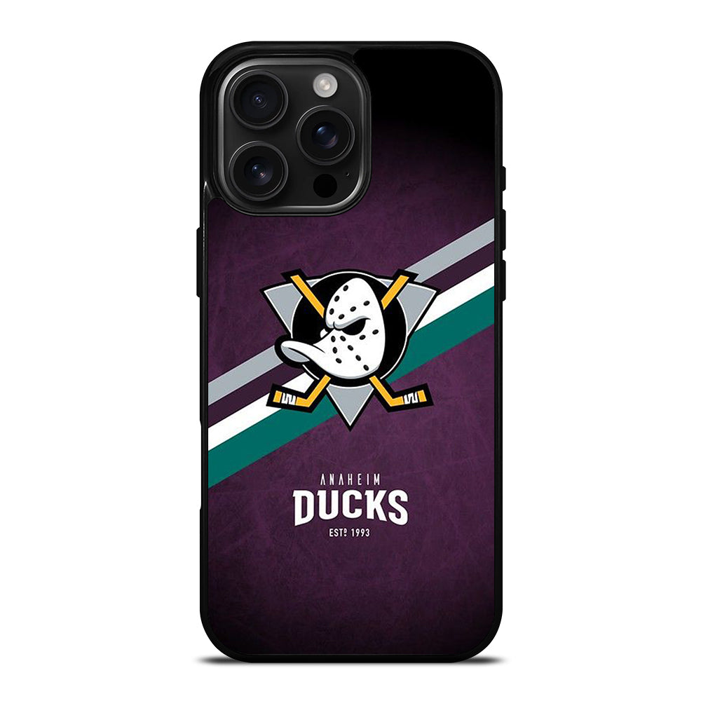 ANAHEIM DUCKS FOOTBALL LOGO iPhone 16 Pro Max Case Cover