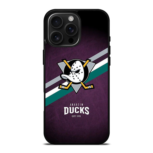 ANAHEIM DUCKS FOOTBALL LOGO iPhone 16 Pro Max Case Cover