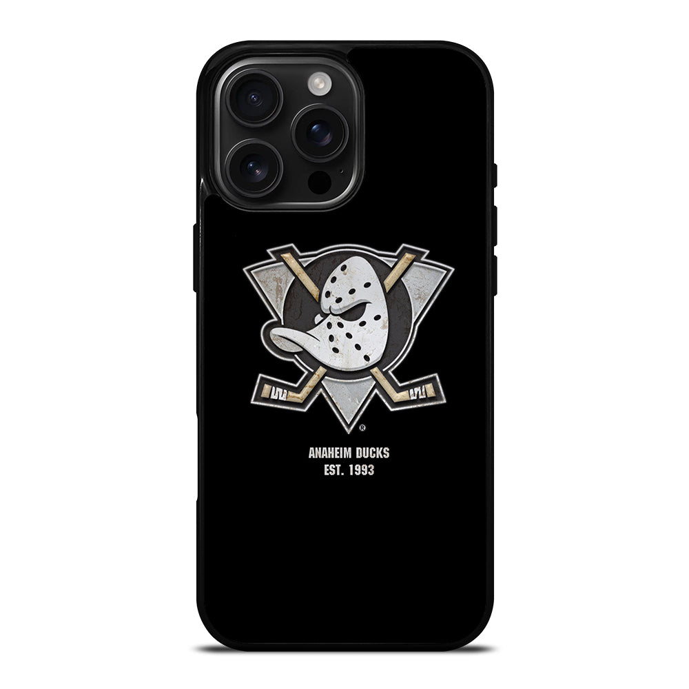 ANAHEIM DUCKS FOOTBALL LOGO 2 iPhone 16 Pro Max Case Cover