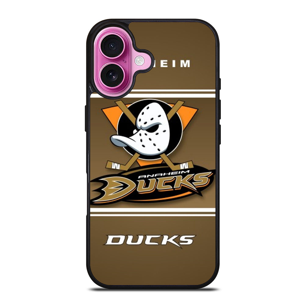 ANAHEIM DUCKS HOCKEY LOGO 3 iPhone 16 Plus Case Cover