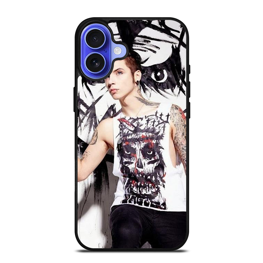 ANDY BIERSACK BLACK VEIL BRIDES iPhone 16 Case Cover