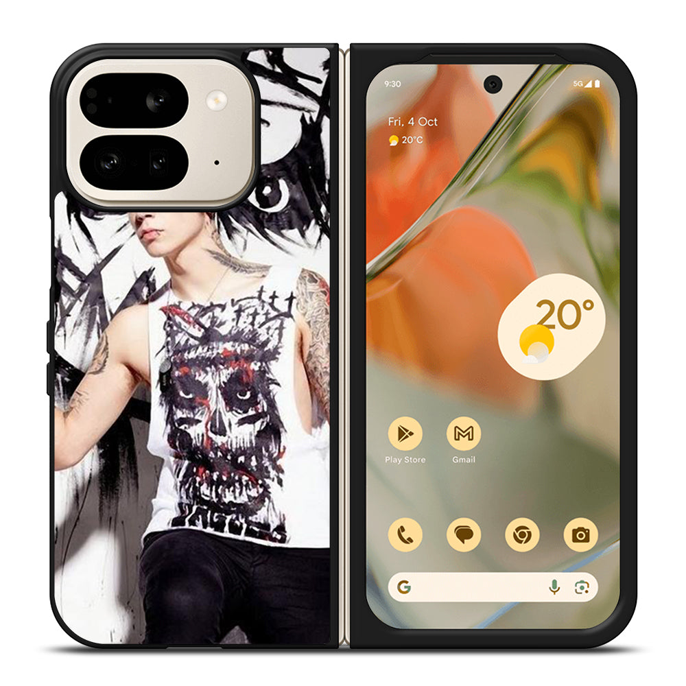 ANDY BIERSACK BLACK VEIL BRIDES Google Pixel 9 Pro Fold Case Cover