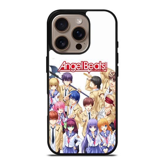 ANGEL BEATS ALL CHARACTER iPhone 16 Pro Case Cover