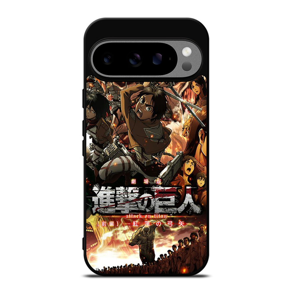 ANIME ATTACK ON TITAN CHARACTER Google Pixel 9 Pro XL Case Cover