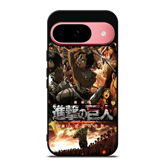 ANIME ATTACK ON TITAN CHARACTER Google Pixel 9 Case Cover