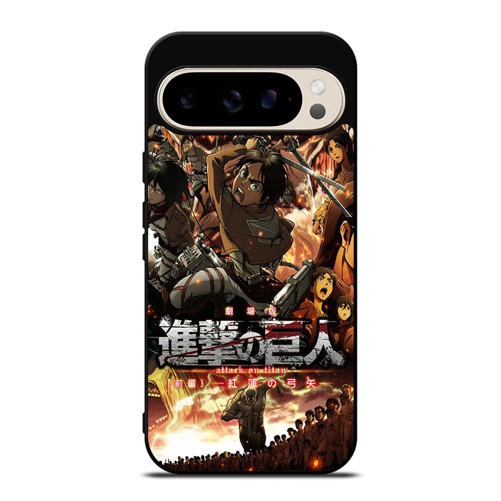 ANIME ATTACK ON TITAN CHARACTER Google Pixel 9 Pro Case Cover