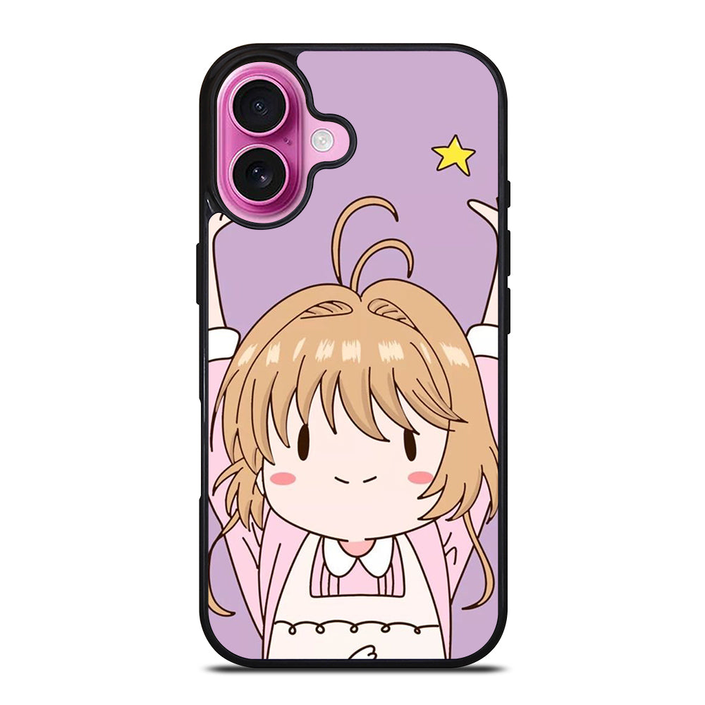 ANIME CARDCAPTOR SAKURA CUTE iPhone 16 Plus Case Cover