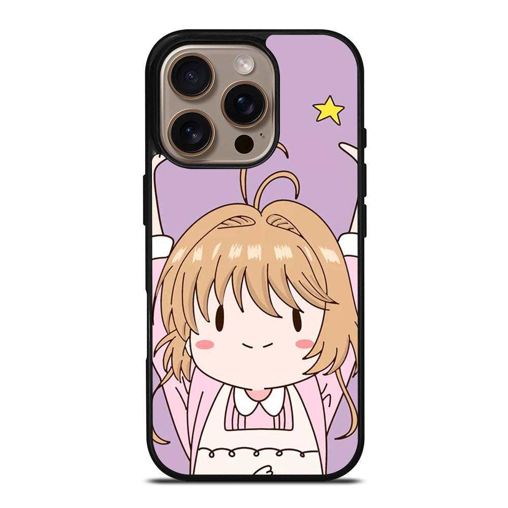 ANIME CARDCAPTOR SAKURA CUTE iPhone 16 Pro Case Cover