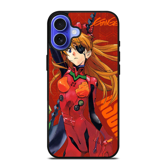 ANIME EVANGELION ASUKA iPhone 16 Case Cover