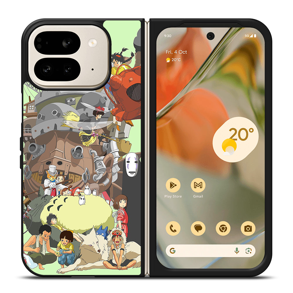 ANIME STUDIO GHIBLI ALL CARACTER Google Pixel 9 Pro Fold Case Cover