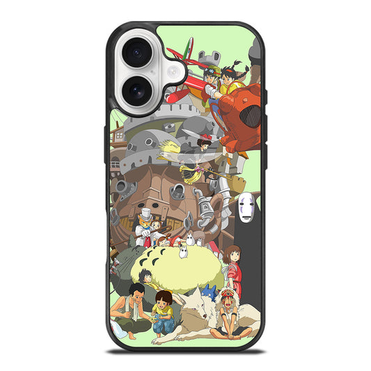 ANIME STUDIO GHIBLI ALL CARACTER iPhone 17 Case Cover