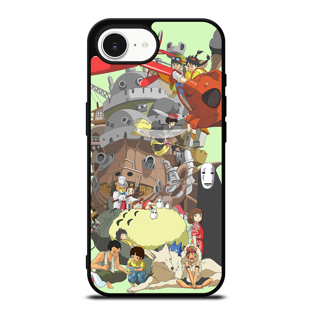 ANIME STUDIO GHIBLI ALL CARACTER iPhone 16e Case Cover
