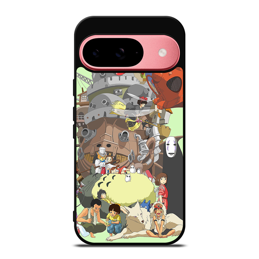 ANIME STUDIO GHIBLI ALL CARACTER Google Pixel 9 Case Cover