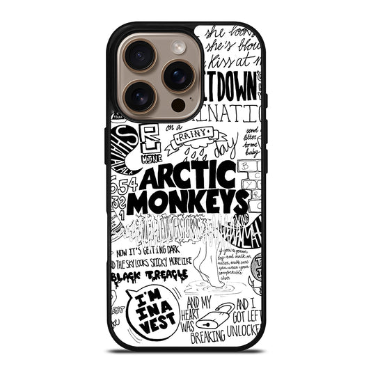 ARCTIC MONKEYS LYRIC iPhone 16 Pro Case Cover