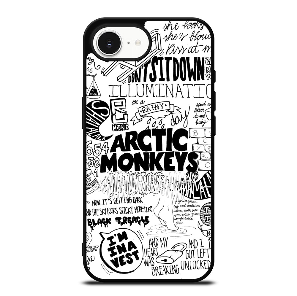 ARCTIC MONKEYS LYRIC iPhone 16e Case Cover