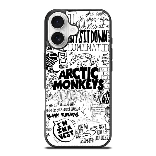 ARCTIC MONKEYS LYRIC iPhone 17 Case Cover
