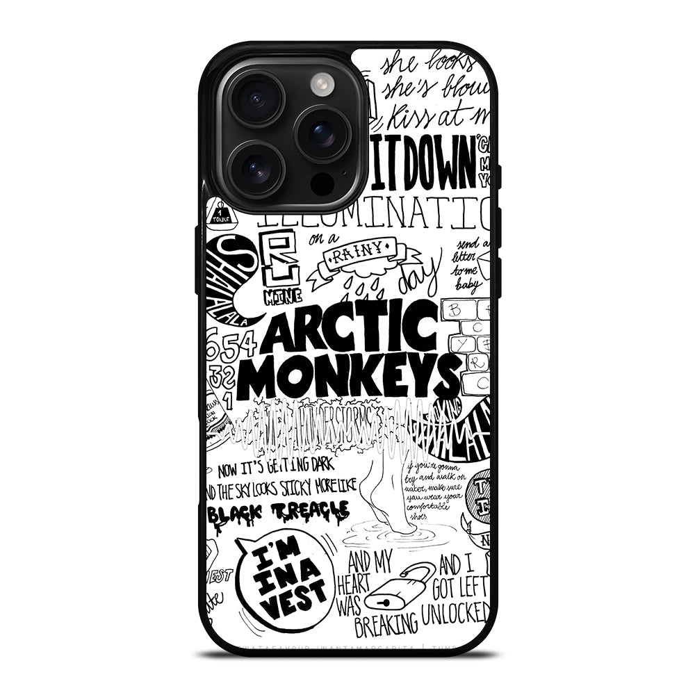 ARCTIC MONKEYS LYRIC iPhone 16 Pro Max Case Cover