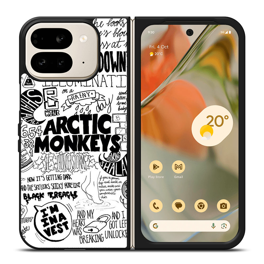 ARCTIC MONKEYS SONGS LYRIC Google Pixel 9 Pro Fold Case Cover