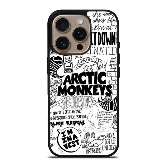 ARCTIC MONKEYS SONGS LYRIC iPhone 16 Pro Case Cover