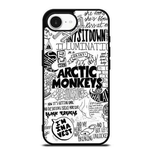 ARCTIC MONKEYS SONGS LYRIC iPhone 16e Case Cover