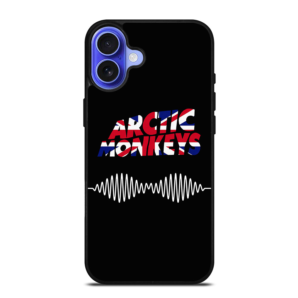 ARCTIC MONKEYS UNION JACK LOGO iPhone 16 Case Cover