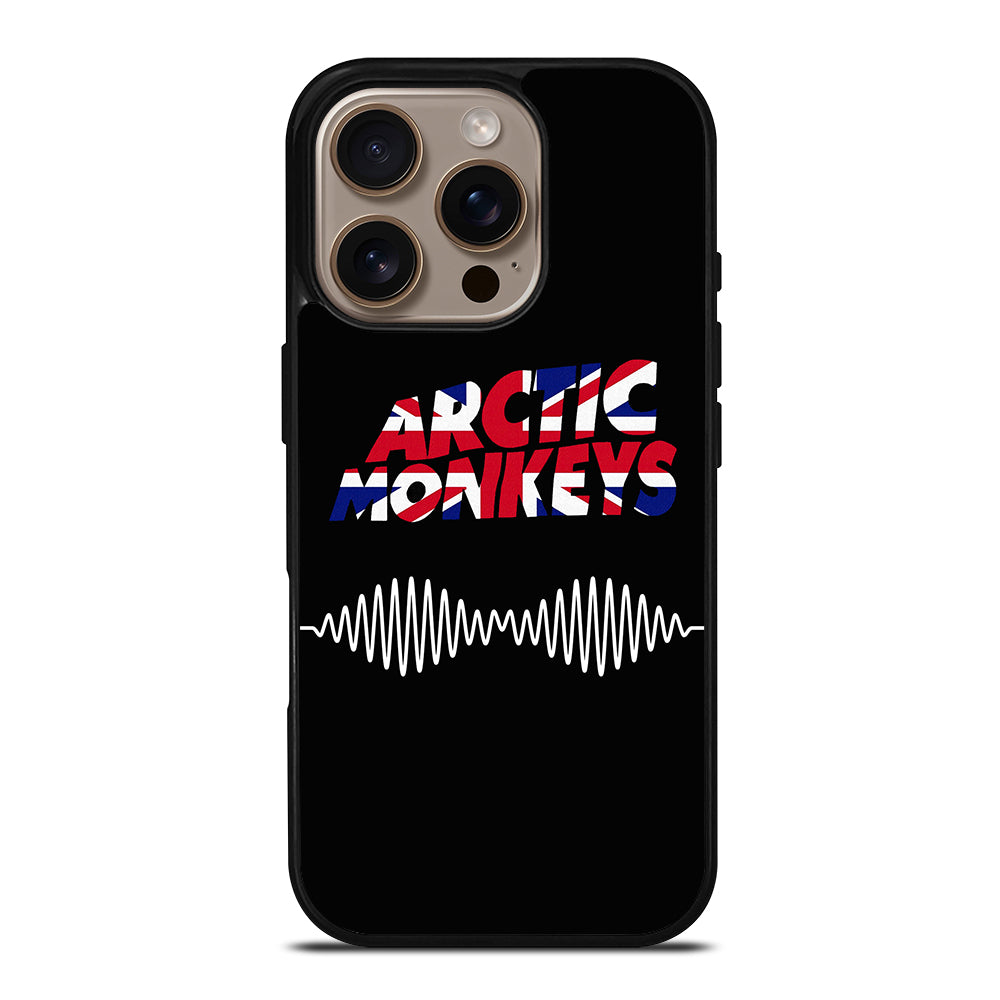 ARCTIC MONKEYS UNION JACK LOGO iPhone 16 Pro Case Cover