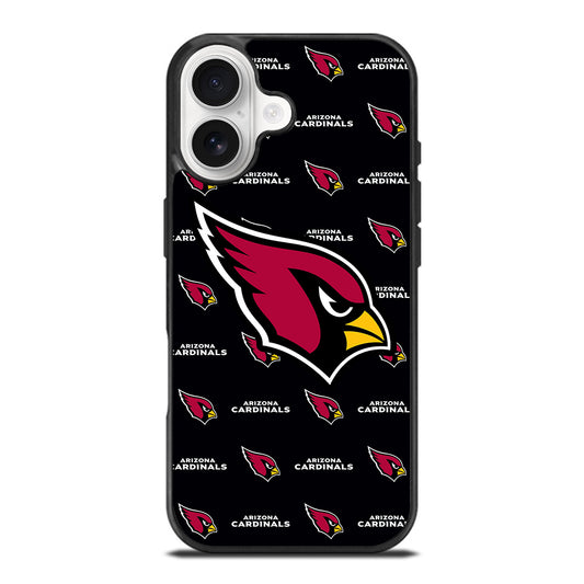 ARIZONA CARDINALS NFL PATTERN LOGO iPhone 17 Case Cover