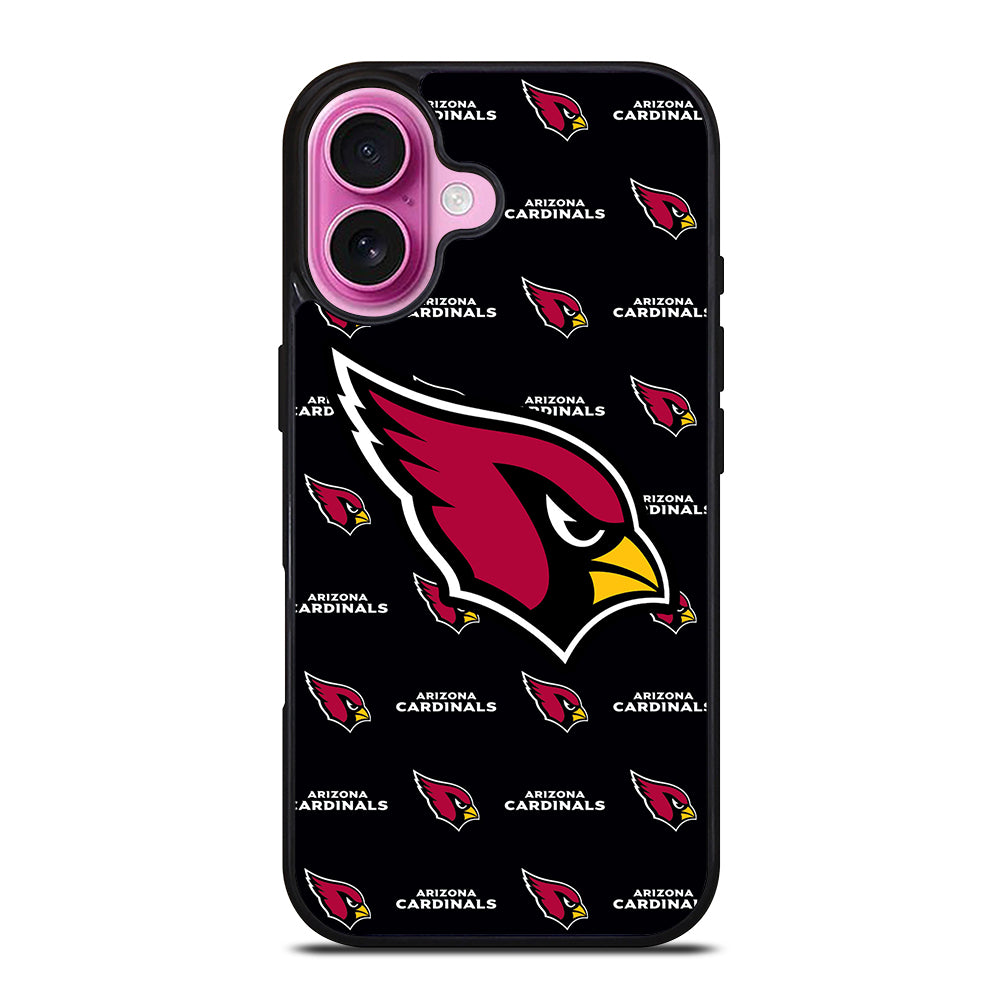 ARIZONA CARDINALS NFL PATTERN LOGO iPhone 16 Plus Case Cover