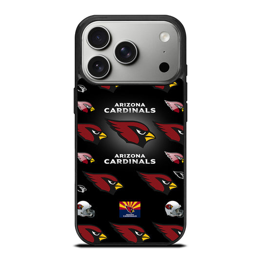 ARIZONA CARDINALS PATTERN LOGO iPhone 17 Pro Case Cover