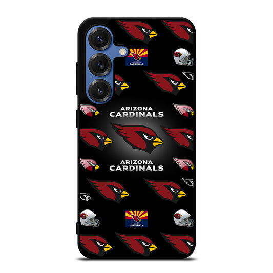 ARIZONA CARDINALS PATTERN LOGO Samsung Galaxy S25 Case Cover