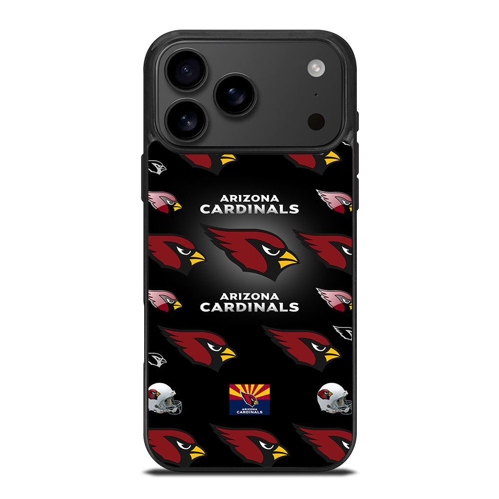 ARIZONA CARDINALS PATTERN LOGO iPhone 17 Pro Max Case Cover