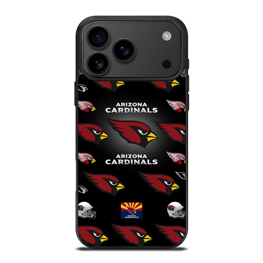 ARIZONA CARDINALS PATTERN LOGO iPhone 17 Pro Max Case Cover