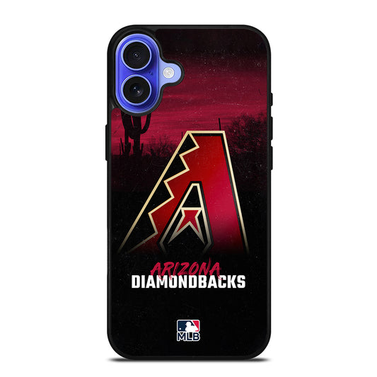 ARIZONA DIAMONDBACKS MLB LOGO 1 iPhone 16 Case Cover