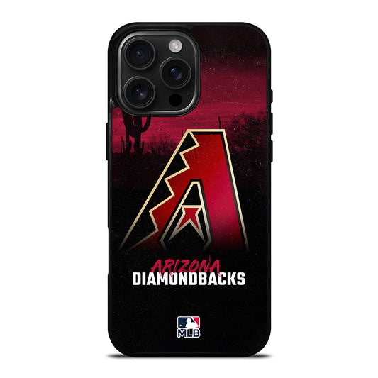 ARIZONA DIAMONDBACKS MLB LOGO 1 iPhone 16 Pro Max Case Cover