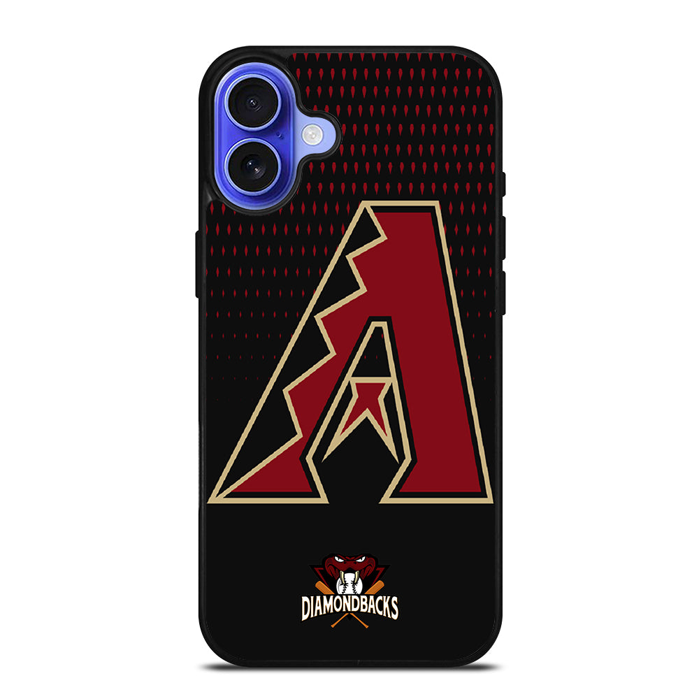 ARIZONA DIAMONDBACKS MLB LOGO 2 iPhone 16 Case Cover